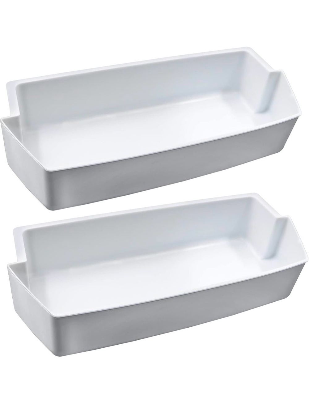 White Bathroom Shelf Organizer Tray - Brand: